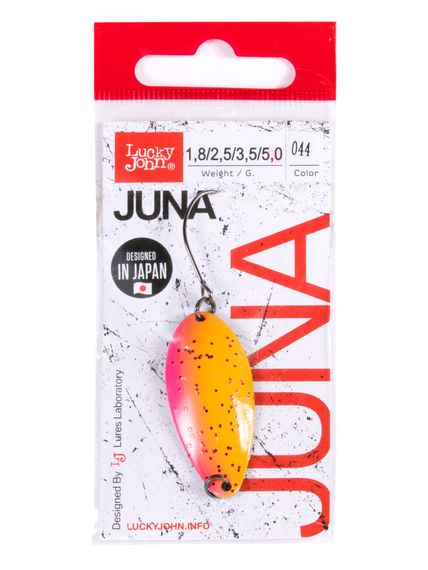 Блесна колеб. Lucky John JUNA длин.39мм/05,0г 044