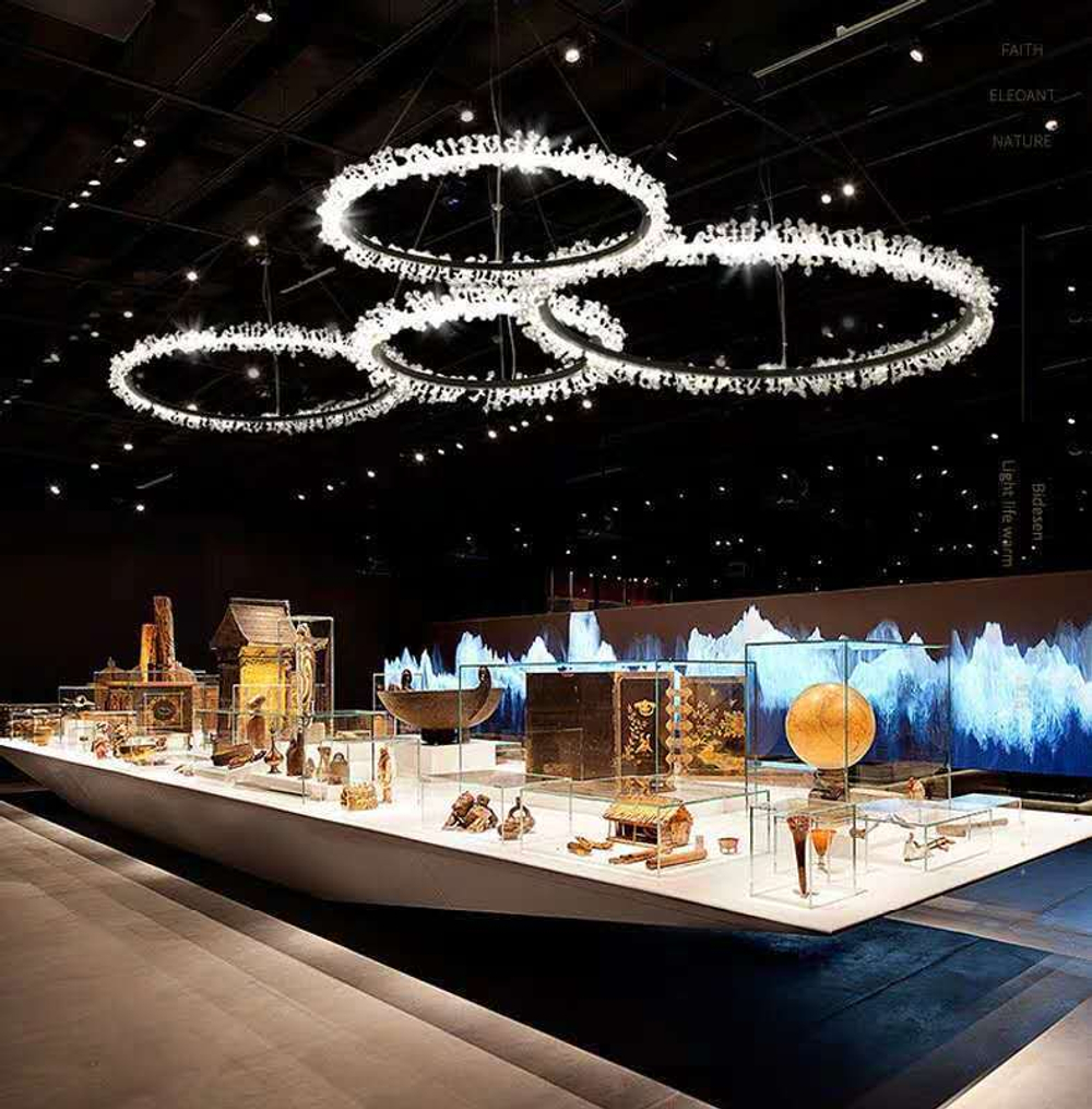 люстра Halo Crystal Pendant Lamp