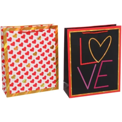 Пакет подарочный «My love» 26*32*10 см