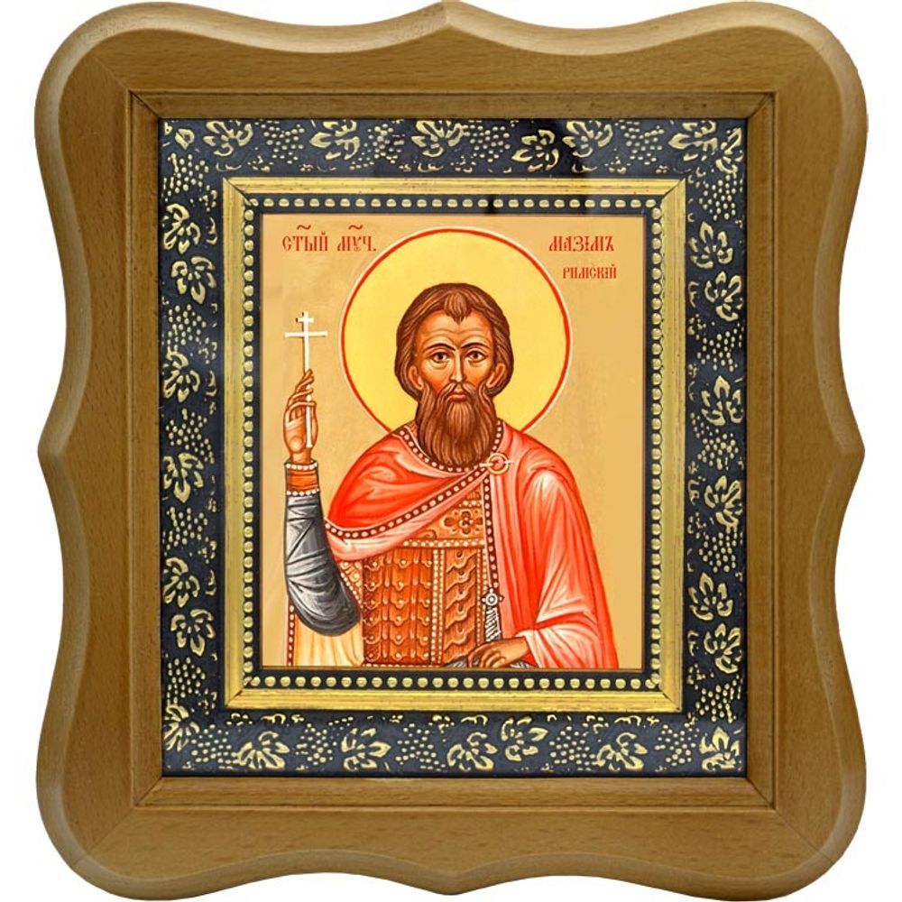 Максим Римский мученик. Икона на холсте.