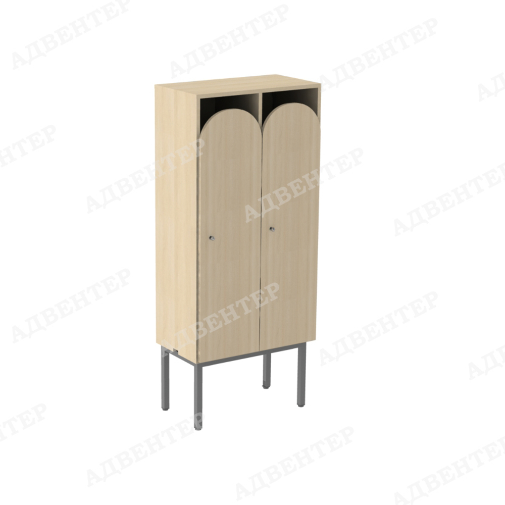 Шкаф детский для одежды 2 СЕКЦИИ