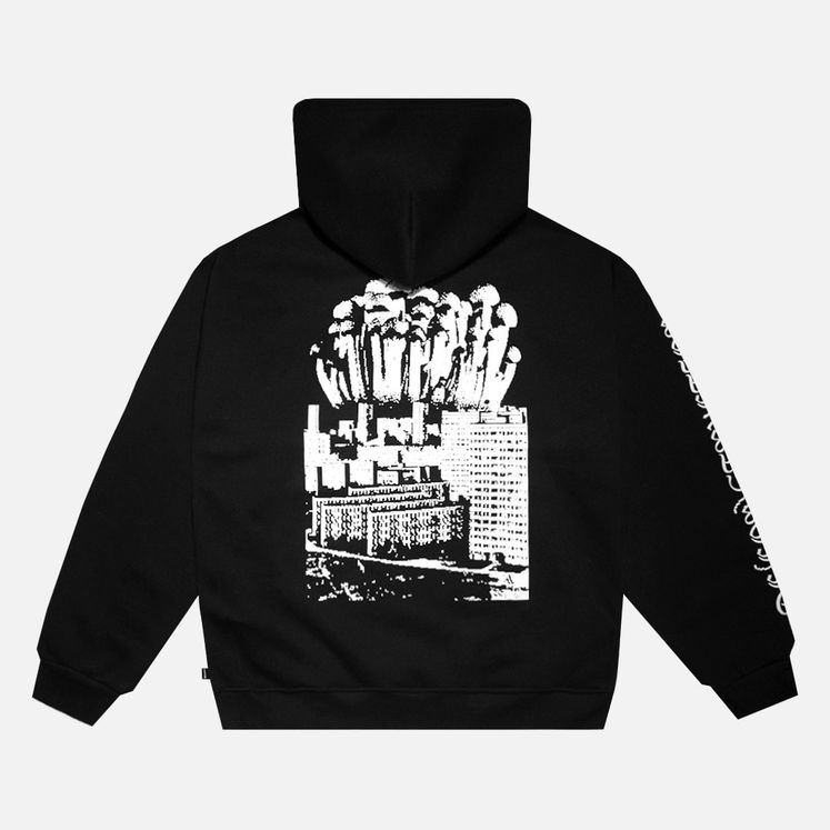 Худи ISSAYA Omen, черный, утеп.