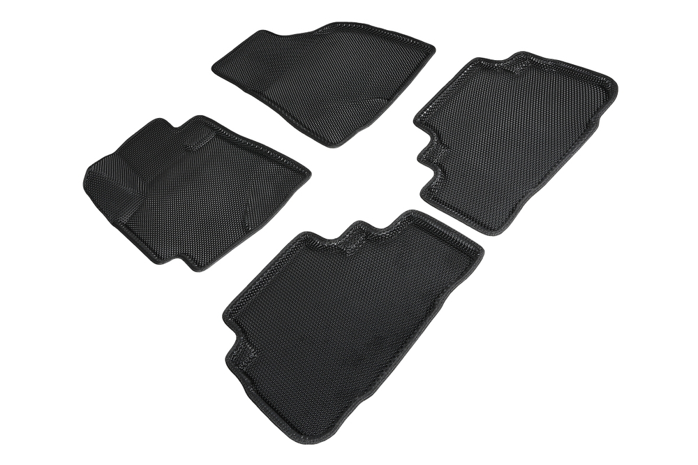 Коврики EVA 3D соты для KIA Cerato II 2009-2013, Seintex.95403