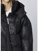 Пуховик женский Leather and Nylon AERONAUTICA MILITARE