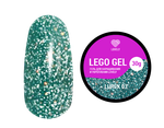 LOVELY Гель для наращивания и укрепления Lego Gel Lurex 03 (светоотражающий), 15 гр