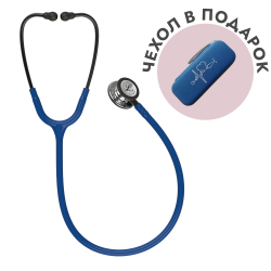 Стетоскоп Littmann Classic III, темно-синий, зеркальная акустическая головка (5863)