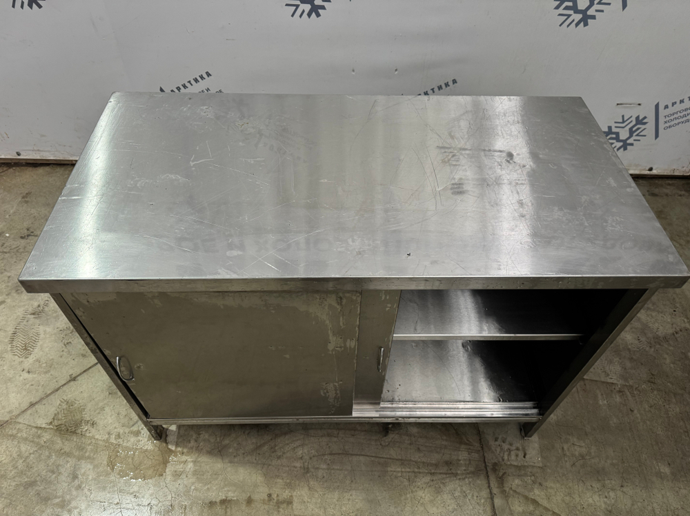 Стол-купе из нержавеющей стали 1200х600х860 (без борта)