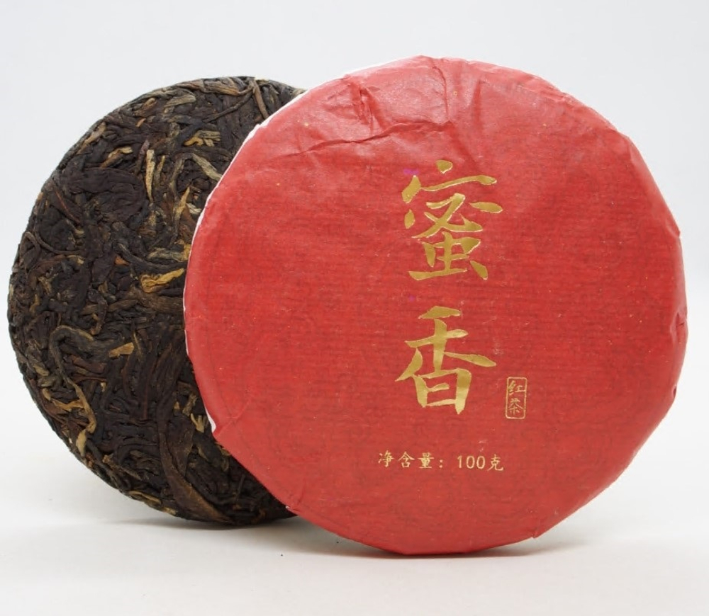 59281 Чай прессованный красный "Сэнчжун, Мисян Хун Ча", мини бин 100гр