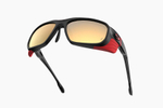 Спортивные очки Demetz Piment 2.0 / Matt Black / Matt Red Brown With Gold Mirror Cat.3