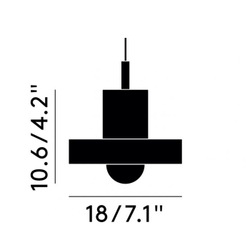 Подвесной светильник Stone