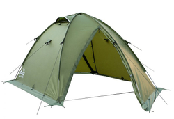 Палатка Tramp Rock 4 (V2) зеленая