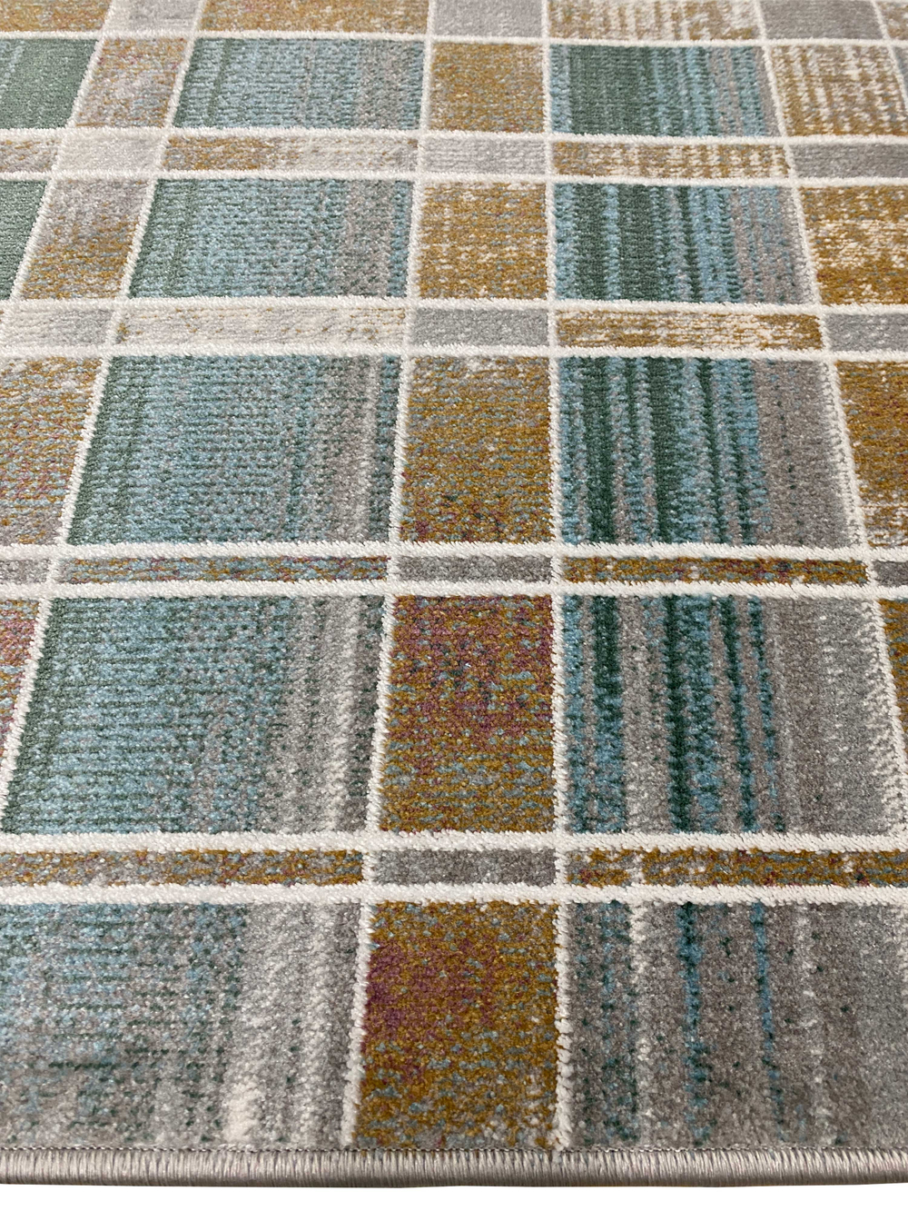 Ковер Ginza 0178YA L.Grey/Green Прямоугольник