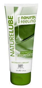Смазка на водной основе с алоэ вера «NatureLube», 30 мл.