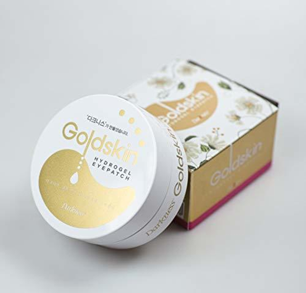 Darkness. Гидрогелевые патчи для глаз Gold Skin Hydrogel Eye Patch