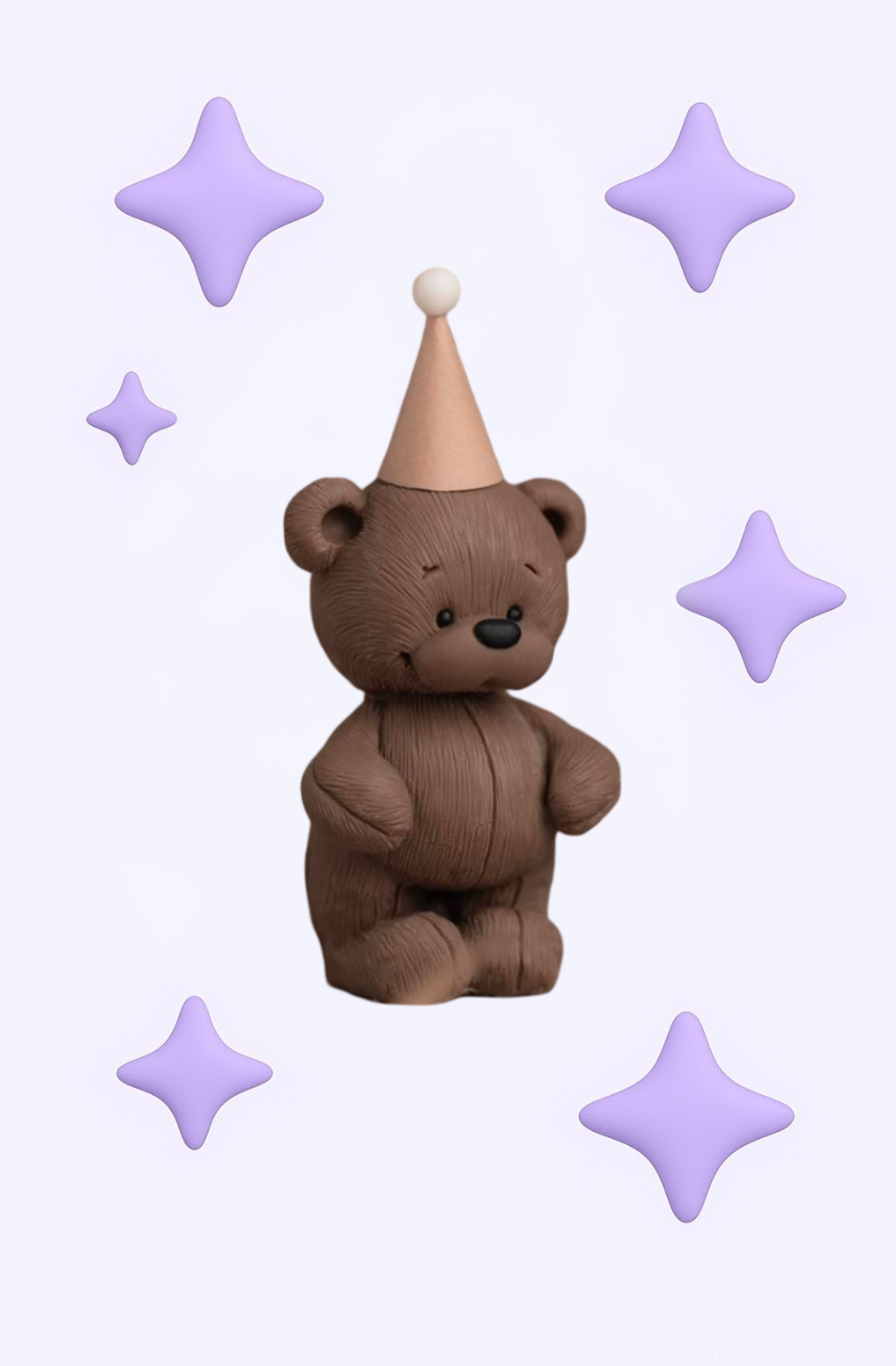 Шоколадная фигурка Медвежонок, 4*5,5*8,5 см