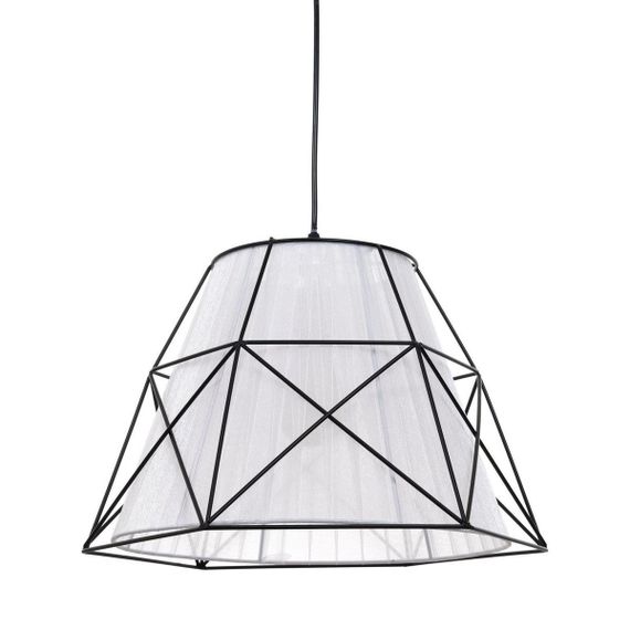 Подвесной светильник Lumina Deco Boneti LDP 8002 BK+WT