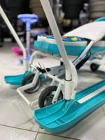 Снегокат Тимка спорт 6 «Ми-ми-мишки» белый каркас (арт. ТС6/ММ1)