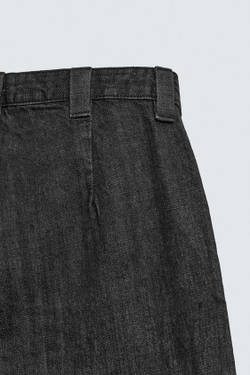 ZARA ДЖИНСЫ ЧИНОС BARREL FIT, СЕРЫЙ