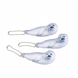 Мягкий брелок «Нерпа белая»