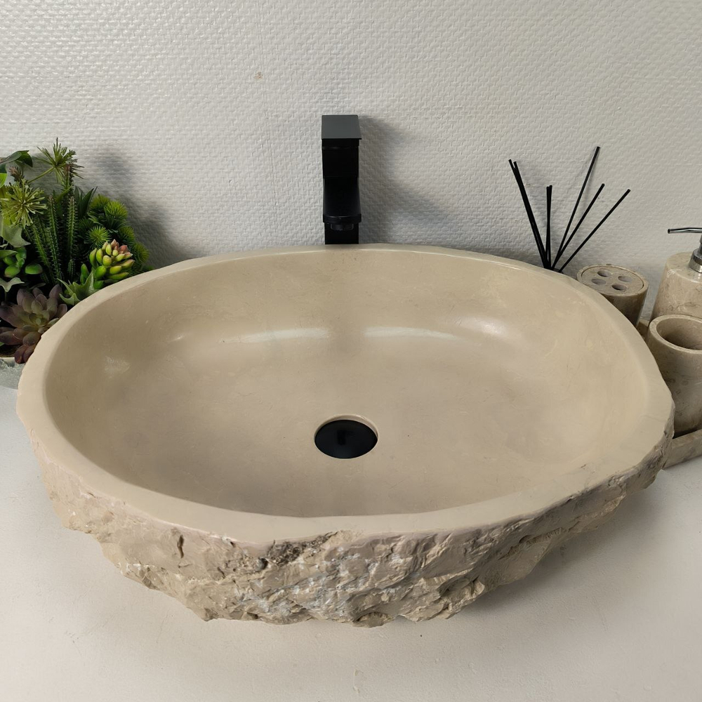 Раковина из мрамора Erozy Cream EM-64950 59*46*15 0879