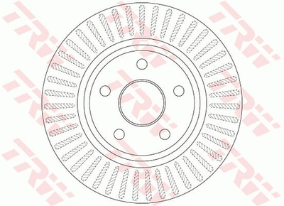 TRW - DF6251-TRW - Brake Disc