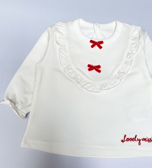 Комплект для девочки, Молочный/серый