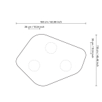 Журнальный столик Coffee Table Matiz арт.117051