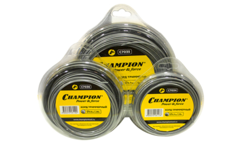 Леска CHAMPION Aluminium 3*168 м (круглый)   C7037