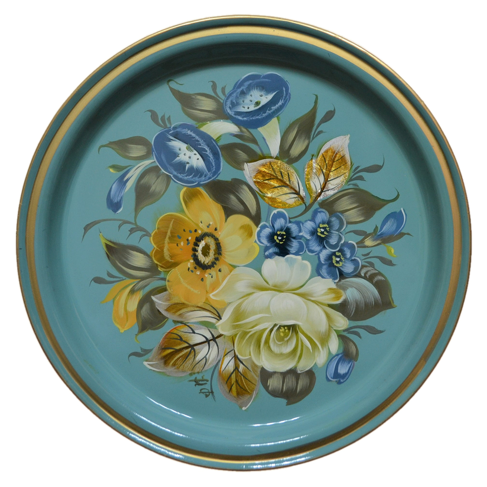 Zhostovo metal tray A5D260924184