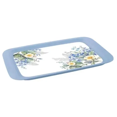 Поднос малый Цветущий сад 430х20мм (комплект 6 шт)