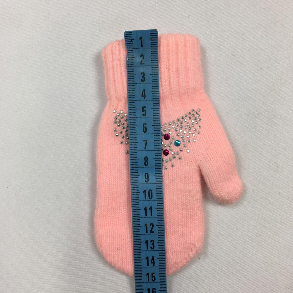 Варежки для нарядной зимы на 2\3 года