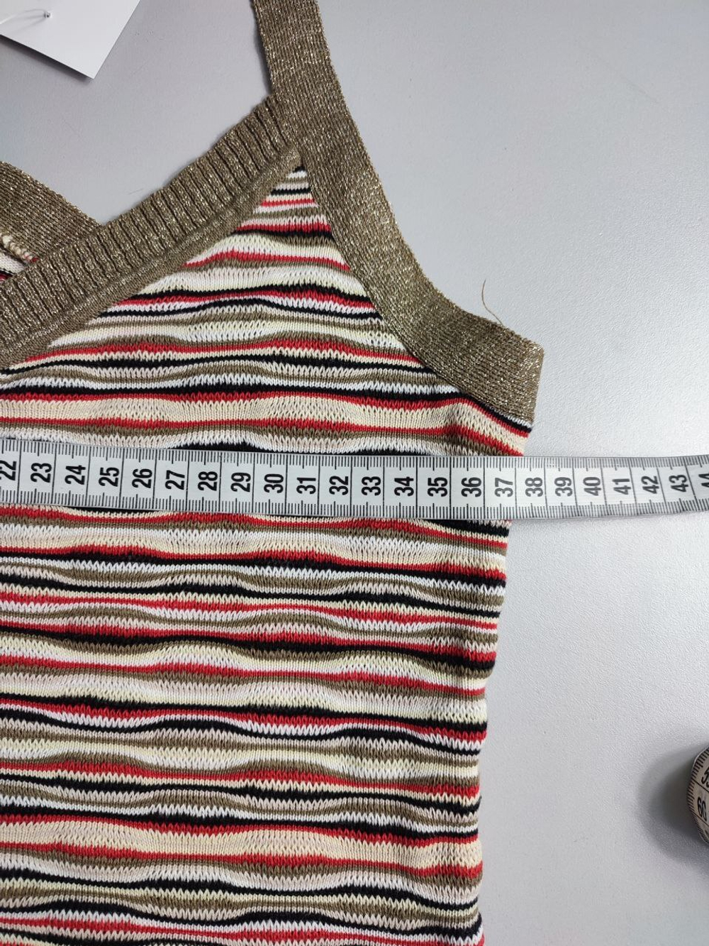 Топ Fransa стильный с золотой ниткой 44 размер