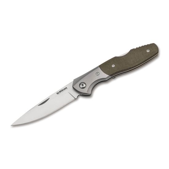 Складной нож Boker 01SC079 Nice c клинком из стали 7Cr17MoV, рукоять микарта / Cталь