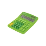 Калькулятор BRAUBERG EXTRA 12р /2 памяти/ (155*206) Зеленый, COLOR-12-DG