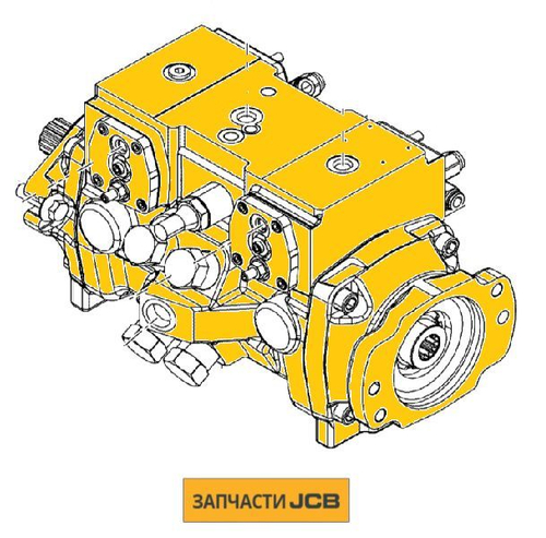 Гидронасос JCB 333/X0528