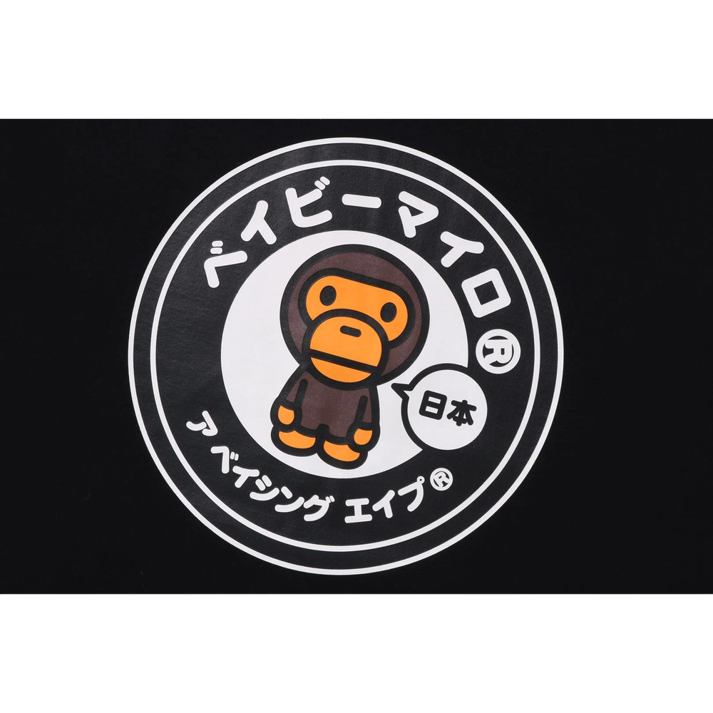 A Bathing Ape Japan Baby Milo Tee черный