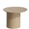 Столик Type D 50 см со смещенным основанием D 29 см (натуральный дуб)