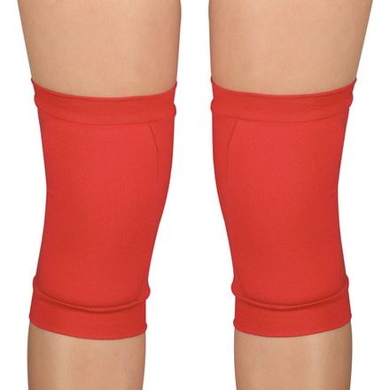 Наколенники для гимнастики и танцев INDIGO, SM-113-RD, р.S, 7-10лет,хлопок, эластан, ПУ, красн