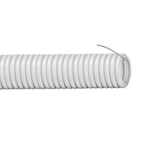 Труба ПВХ гофрированная с протяжкой 25мм  IEK 53326 (м.)