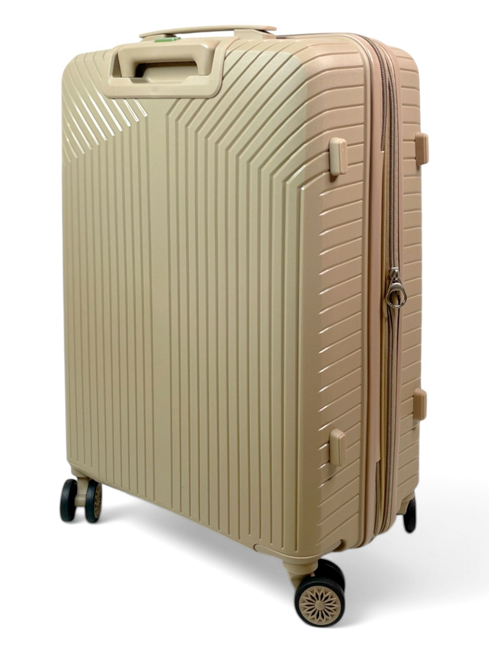 Средний чемодан Mironpan 11272, Бежевый, M+