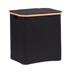 Корзина для белья Neat Mid, 40x33x43 см, черная