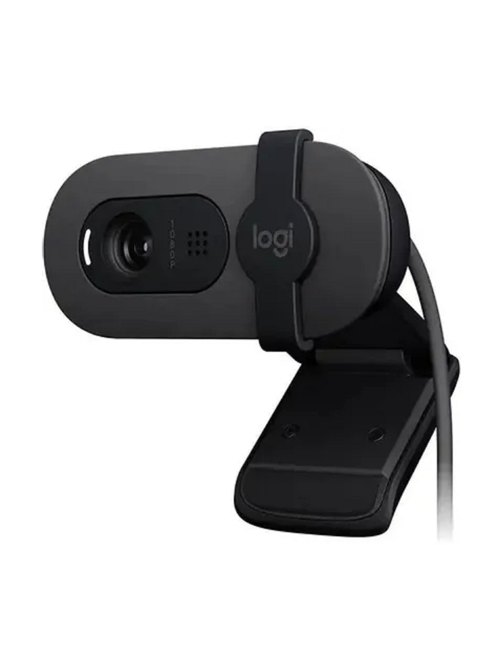 Камера Web Logitech HD Webcam Brio 100 Full графитовый 2Mpix (1920x1080) USB Type-C с микрофоном (960-001587)