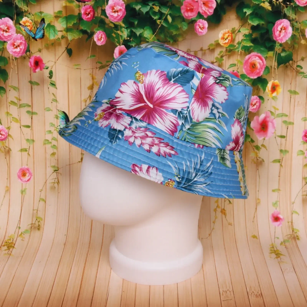 Панама «Fashion collection- Цветы», микс 3 цвета, р. 58