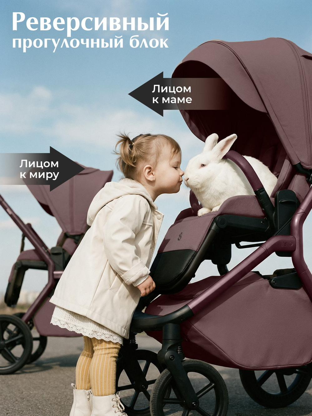 Детская коляска 2 в 1 Sweet Baby SBL Orso New 427720 Mokka