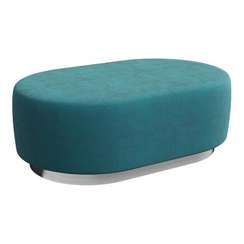 Вермонт Пуфик PV-5 Teddy 663/Серебро 1200*800*425