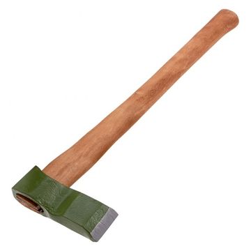 Колун кованный, в сборе, 1700/2050 г, деревянное топорище, 600 мм  Сибртех 21842