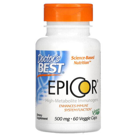 Doctor's Best, Epicor, 500 мг, 60 вегетарианских капсул