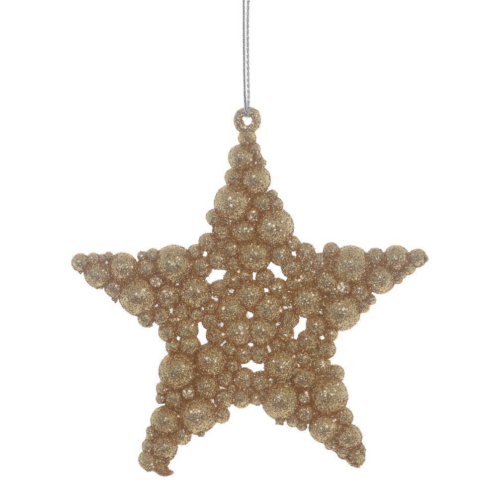 GAEM Набор из 2шт Украшение новогоднее "Звезда", L10 W1 H10 см