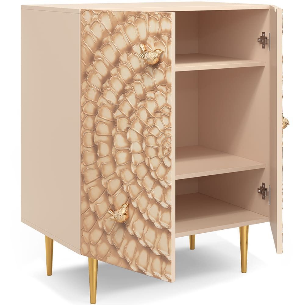 Комод Терра Стайл с 2 полками Айвори