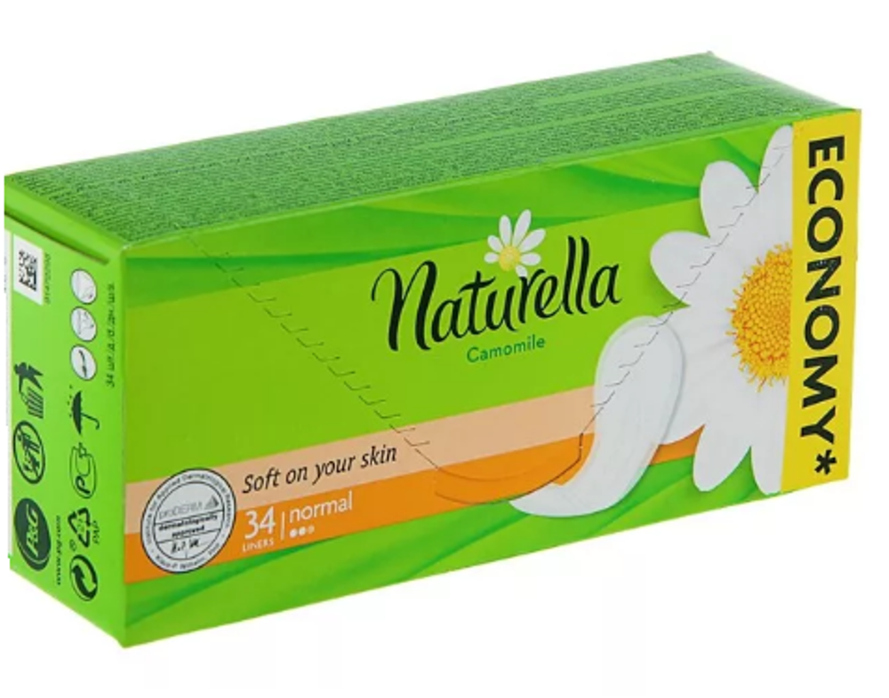 Naturella Прокладки женские гигиенические Normal, ежедневные, 34 шт